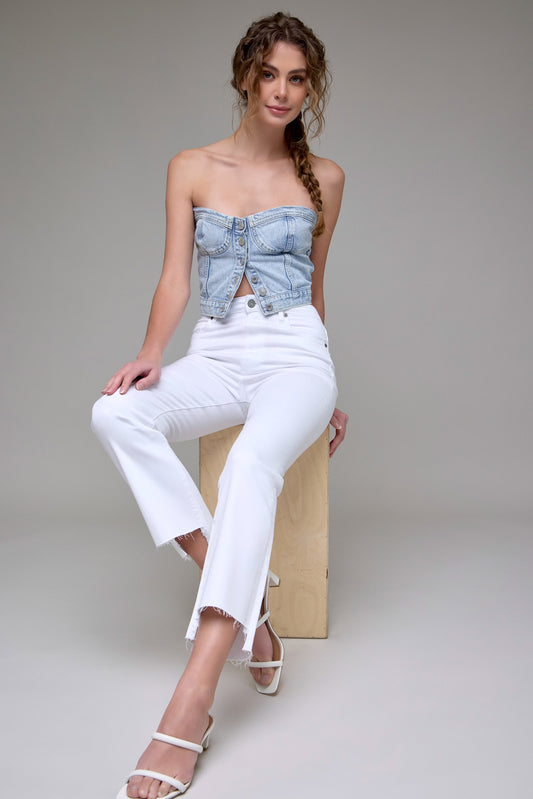 Happi Step Crop Flare