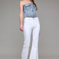 Dress to Impress White Bootcut  Denim