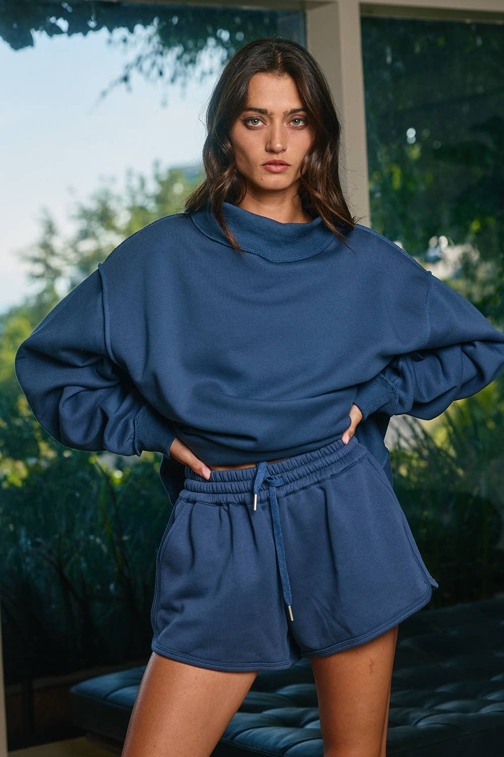 The Monroe Mock Neck