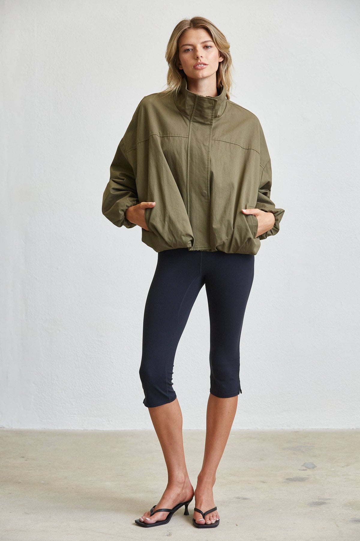 Adele Funnel Neck Jacket