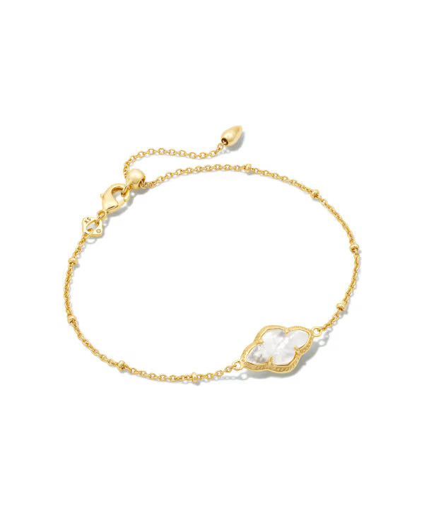 Kendra Scott- Abbie Satellite Bracelet - ivory mother of pearl