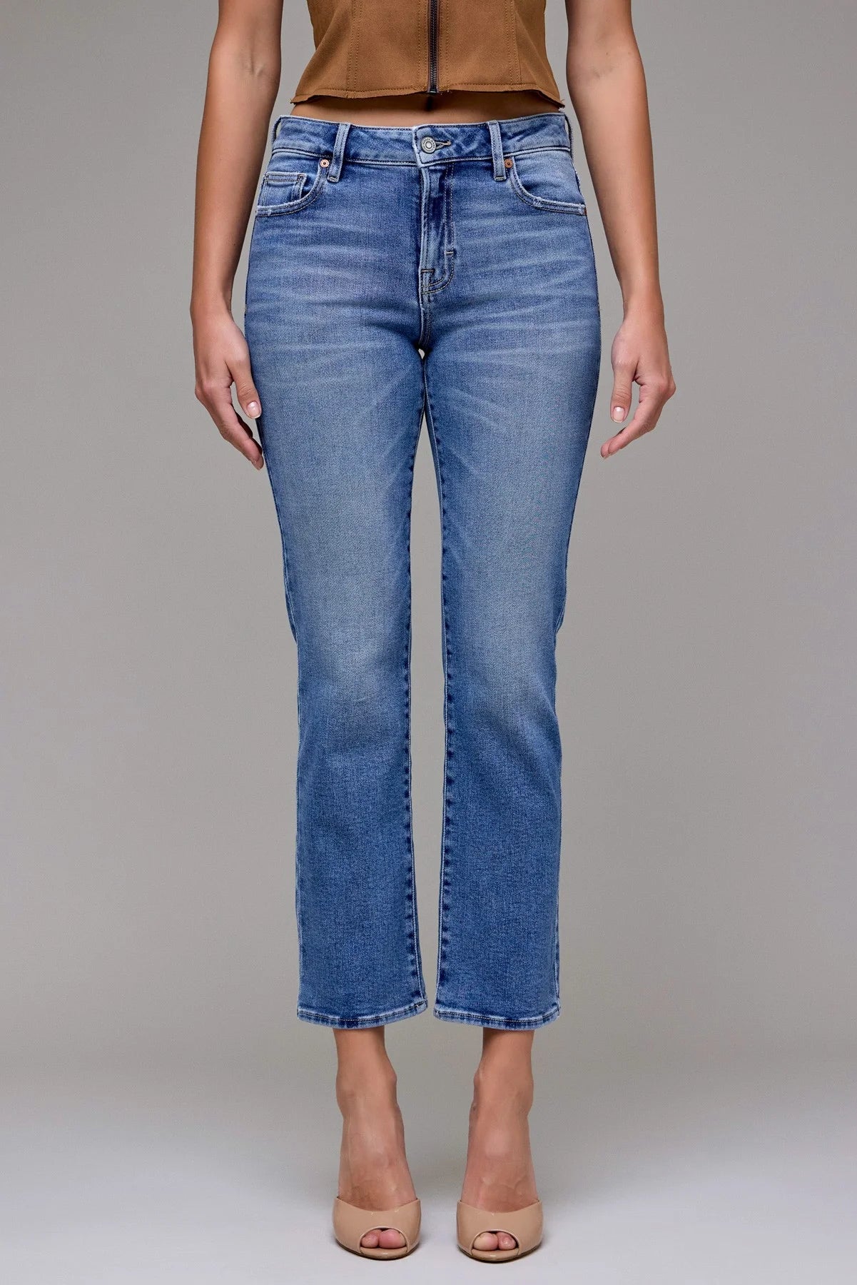 Quinn Mid-Rise Denim