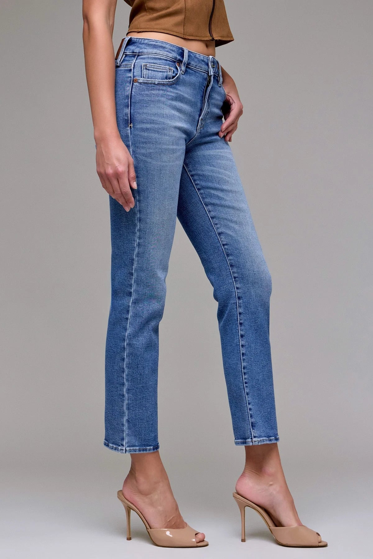 Quinn Mid-Rise Denim